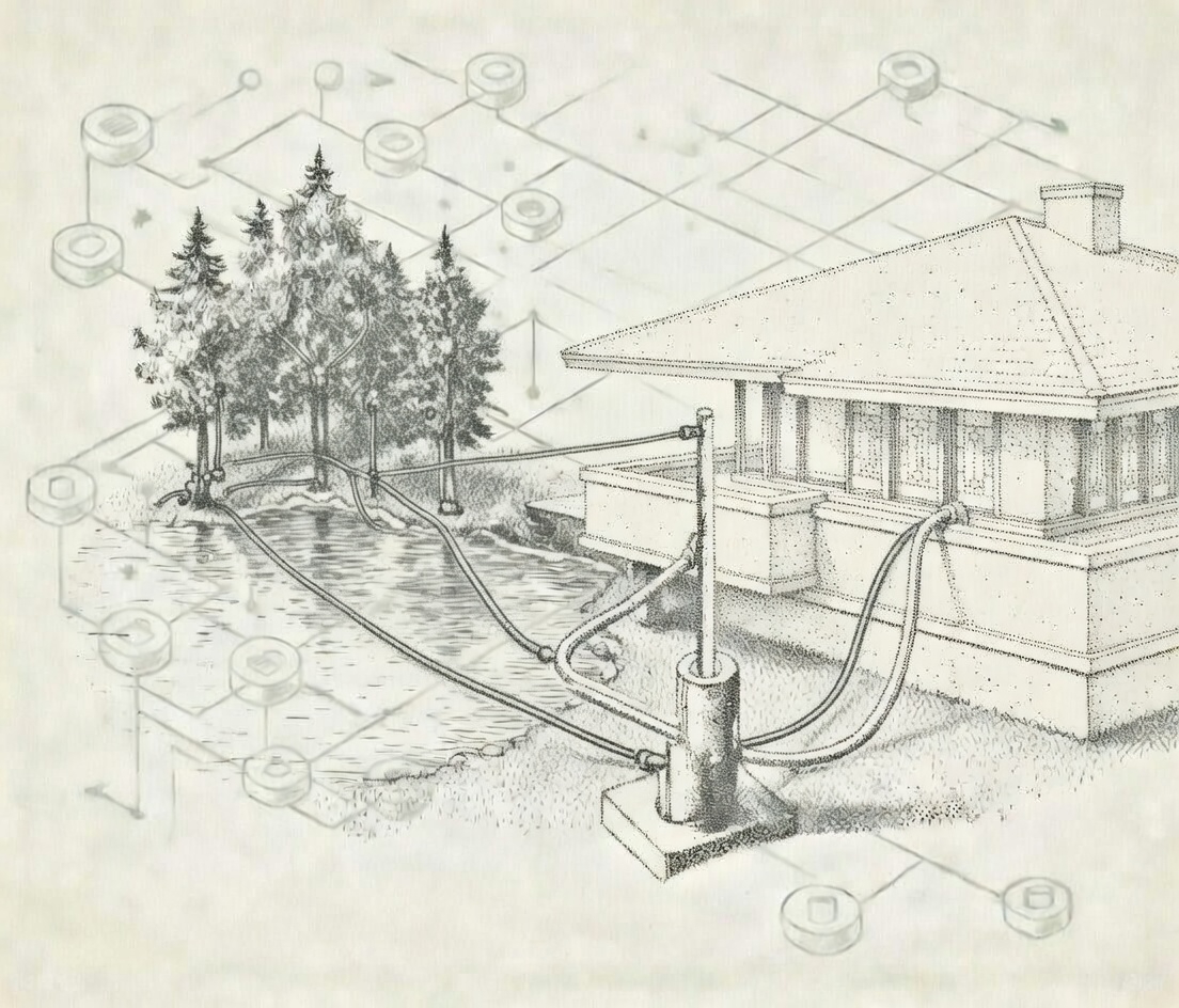Lakehouse with integrated wiring and network infrastructure